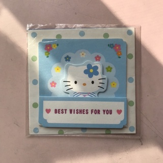 卡片 凱蒂貓 Hello Kitty 萬用 立體 小卡