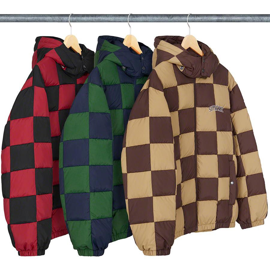 Supreme checkerboard jacket sale
