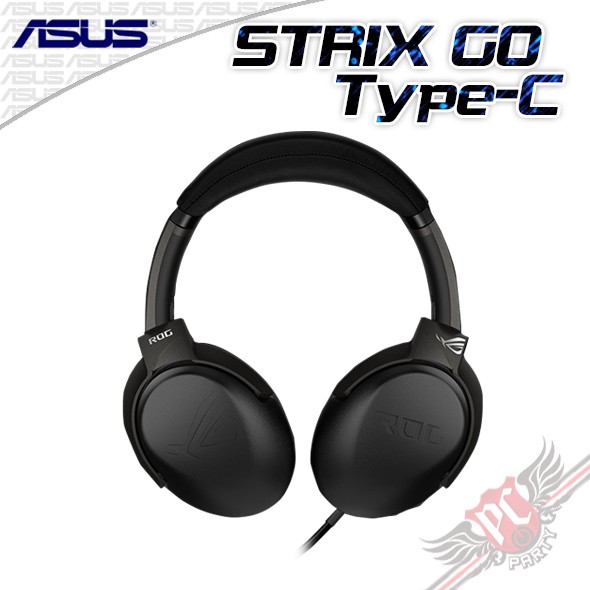 ASUS 華碩 ROG Strix Go USB-C 電競耳機麥克風 PC PARTY
