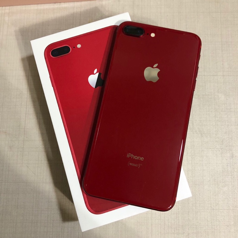 IPhone 8 plus 64g 紅色（保固內）