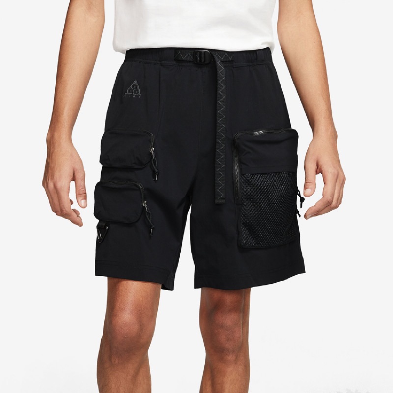 現貨🔥Nike ACG Cargo Shorts 春夏新款 機能工裝短褲 黑色M號 CK7856-010