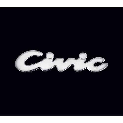 圓夢工廠 Honda 本田 Civic LXI LX 車身 尾門 車標 標誌 字標貼 鍍鉻 金色 銀色 字貼 logo
