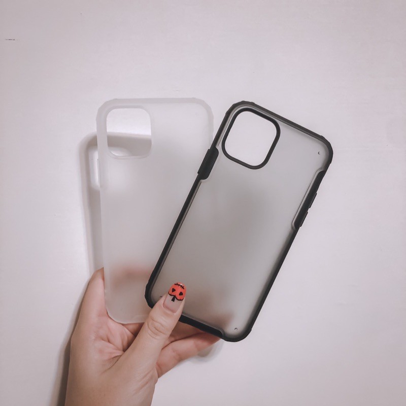 Iphone 霧面感透明手機殼 蝦皮購物
