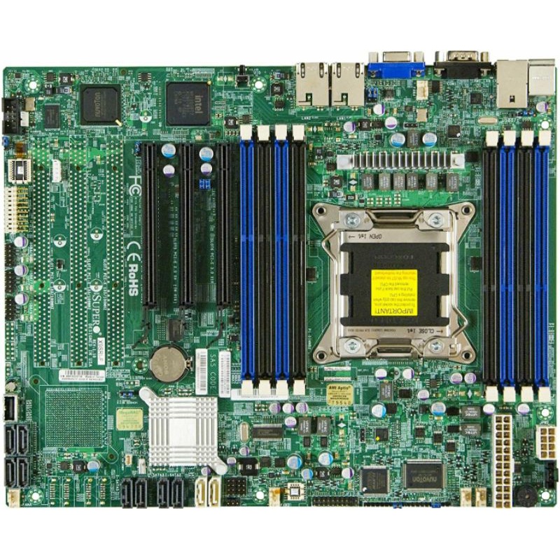 🍎客訂🥕Supermicro X9SRI-F + 64GB 伺服器記憶體+E5 2680V1 CPU