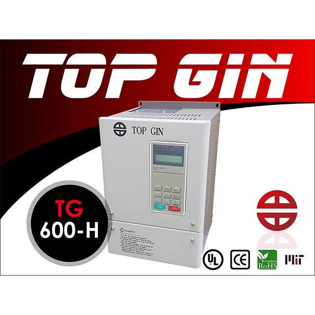 Tg600 電流磁束向量型變頻器10hp 40hp 0v 380v 三相 附說明書 蝦皮購物