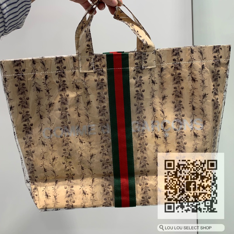 gucci cdg tote
