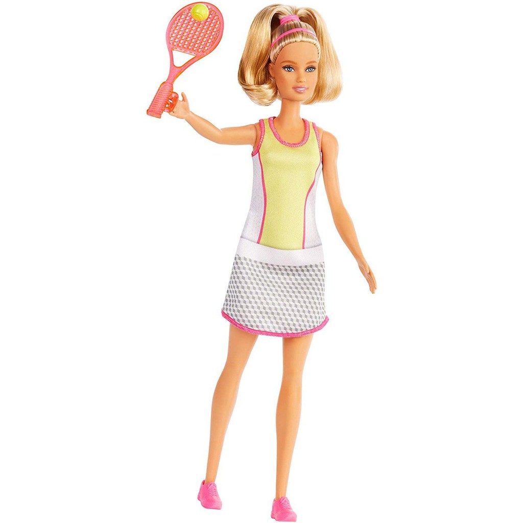 【現貨*】MATTEL Barbie 芭比娃娃 -時尚達人 職場造型組合 網球選手芭比 網球芭比