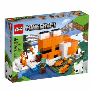 聚聚玩具【正版】21178 LEGO 樂高積木 Minecraft-狐狸旅館
