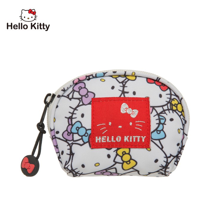 Hello Kitty 繽紛凱蒂-零錢包-白 KT01V05WT 零錢包