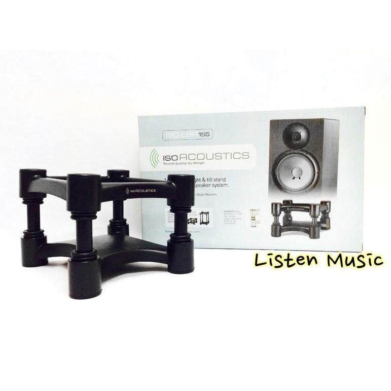 【立昇樂器】Iso Acoustics ISO-L8R155 專業級 監聽喇叭架 樂器音箱架