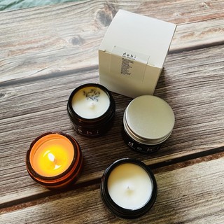 「debi candle 🎁」品牌頂級系列 果香草本調」純天然複方精油18%入大豆手工香氛蠟燭盒裝