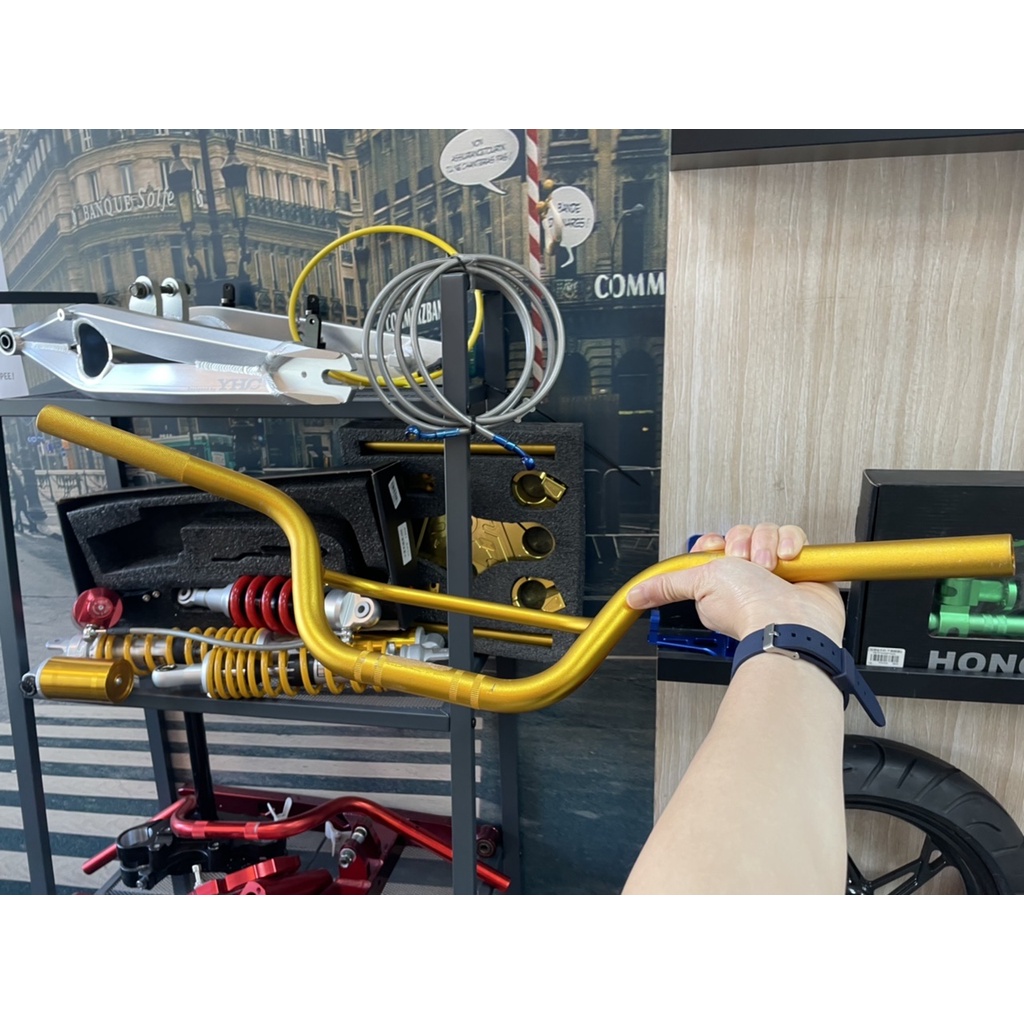 電動車原廠把手YHC Handle bar Batang pegangan Tay cầm xe nguyên bản