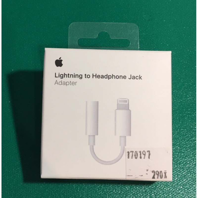 Apple原廠轉接線 轉接頭 3.5mm耳機孔轉 Lightning（含運）