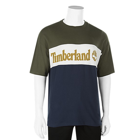 Timberland 純棉 短T Oversized Color Block T-Shirt TB0A1N98