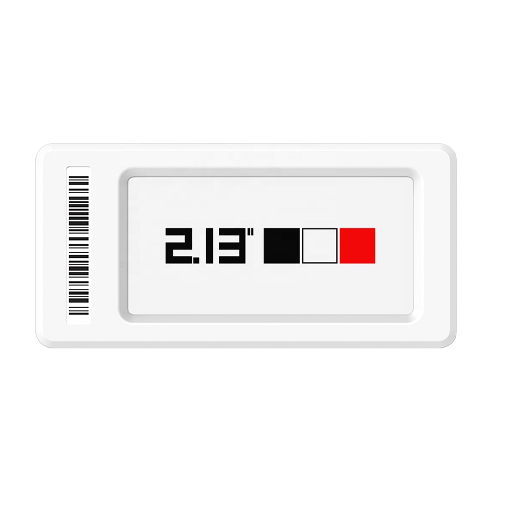 YalaTech ESL 2.13 英寸無線錫紙顯示數字價格標籤架 3 種顏色 eink 價格標籤, 用於超市