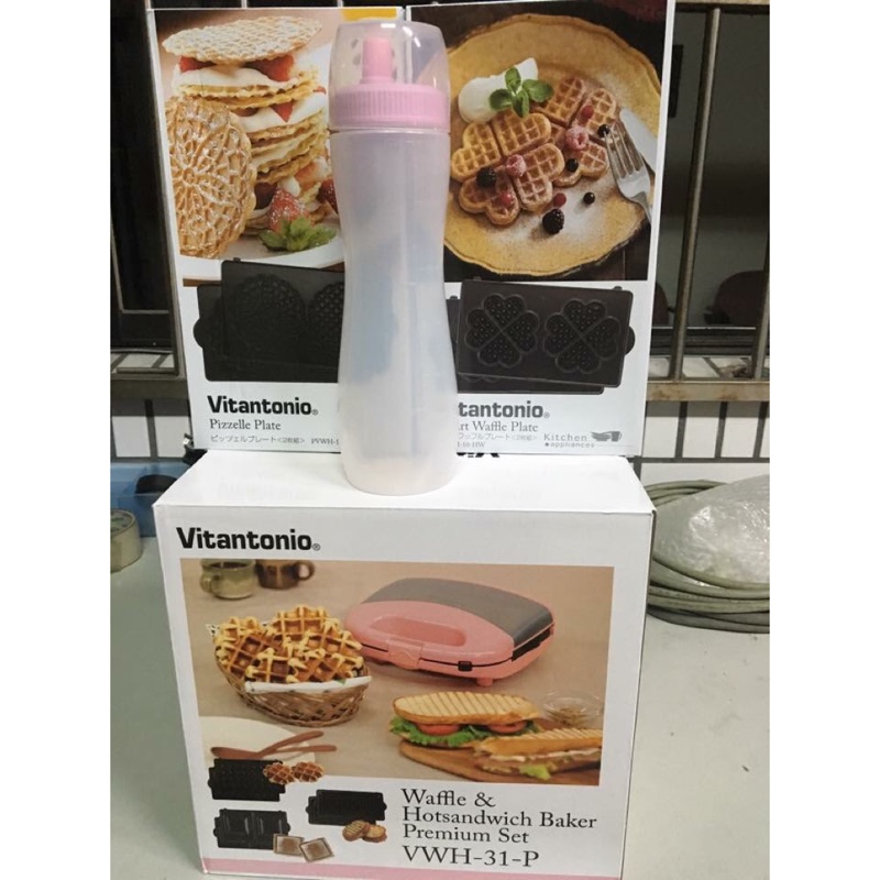 Vitantonio鬆餅機 2016 粉色 日本限定版 現貨