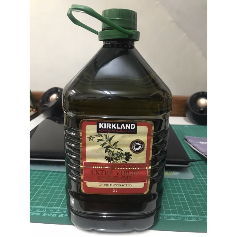 Costco 好市多 購入 KIRKLAND 科克蘭 西班牙冷壓初榨橄欖油(3公升)