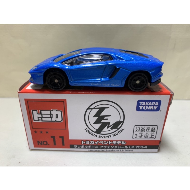 ［現貨］Tomica 多美 TEM 會場車 No.11 藍寶堅尼 LP700-4