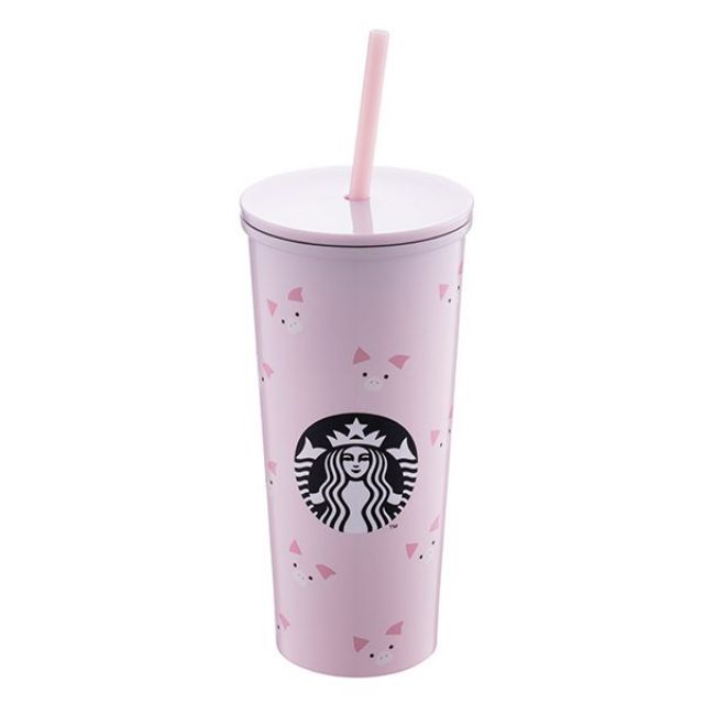 ［免運費］現貨 全新Starbucks 星巴克 豬豬 togo 冷水杯 2019 豬年 交換禮物