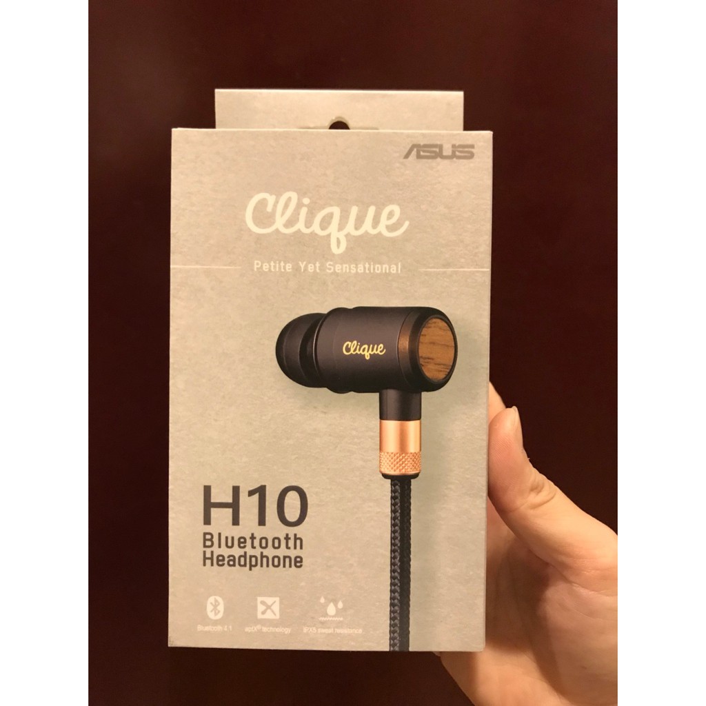 ASUS Clique H10 入耳式藍牙耳機 全新 免運