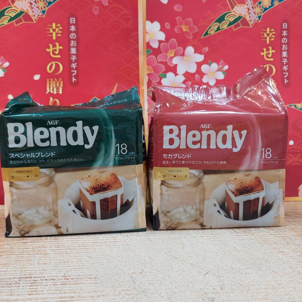 AGF Blendy 濾掛 濾泡式咖啡 特級 18包  Blendy 濾掛 濾泡式咖啡 摩卡 18包