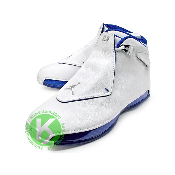 NIKE AIR JORDAN 18 RETRO WIZARDS AJ 白藍 原版 OG 配色 AA2494-106