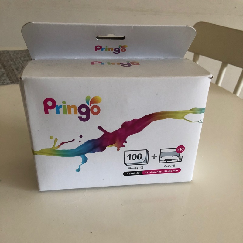 Pringo P231相片紙100張 色帶組盒