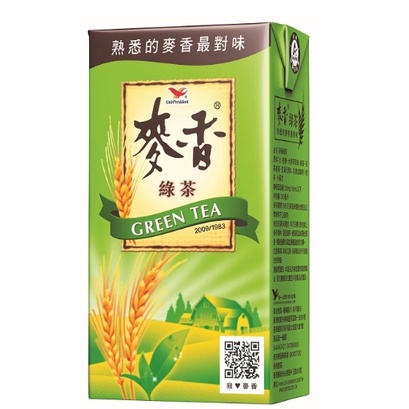 統一麥香綠茶300ml(24入)x3箱