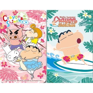 CRAYON SHINCHAN蠟筆小新芭蕾舞&衝浪閃卡悠遊卡(2張一組不分售)