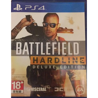 PS4 戰地風雲：強硬路線 英文版 日文版 Battlefield Hardline 豪華版 含特典