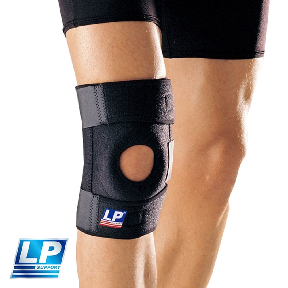 LP SUPPORT 雙彈簧支撐型膝關節護套 開口護膝 支撐 調節式 單入裝 733CN 【樂買網】