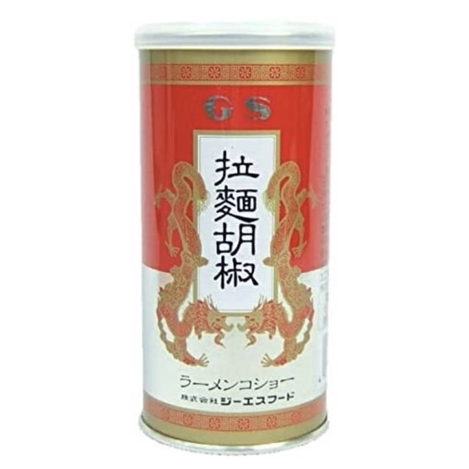 日本 GS 拉麵胡椒粉 90g 湯麵調味料 胡椒粉