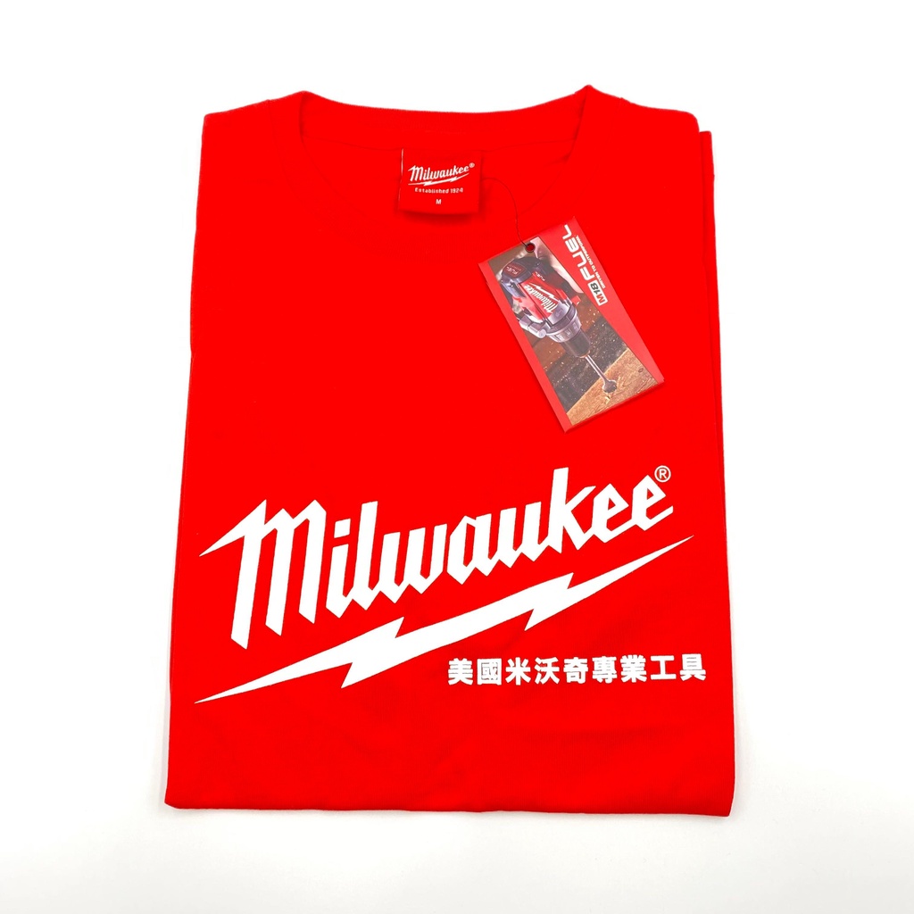 美沃奇 Milwaukee 圓領T 圓領衫 T恤 上衣 短袖上衣