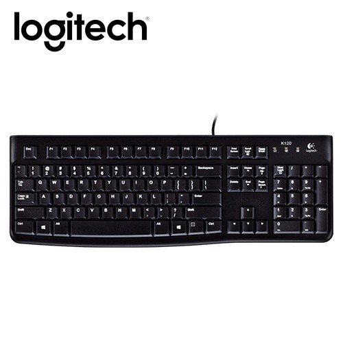 Logitech 羅技 K120 有線鍵盤 現貨 廠商直送