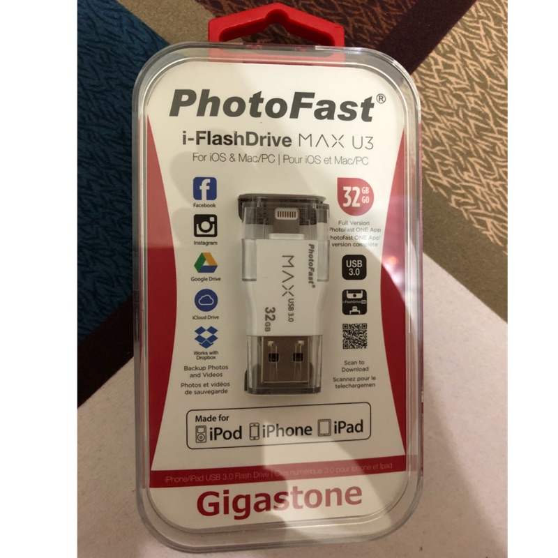 PhotoFast iPhone隨身碟(32G)