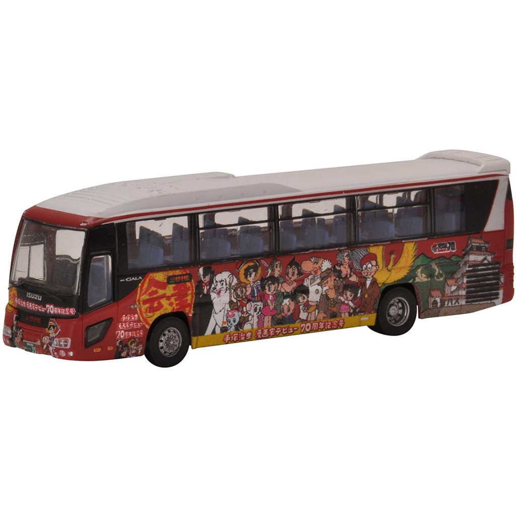 TOMYTEC 267225 會津巴士手塚治虫漫画家出道70周年纪念号 模型巴士 1/150