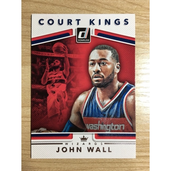 donruss 17-18 JOHN WALL 特卡 nba 球員卡 巫師 快艇