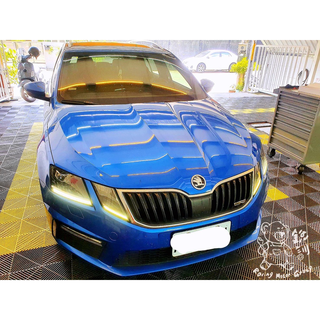 銳訓汽車配件精品-沙鹿店 Skoda Octavia Abee S75 流媒體 GPS 全屏觸控電子後視鏡 行車記錄器