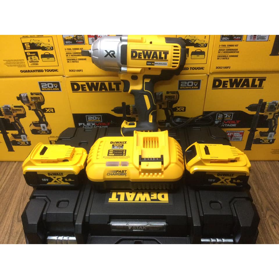 美國 DEWALT 得偉 DCF899 18V 同20V無碳刷強力型衝擊大扳手(4分頭)  鋼珠板