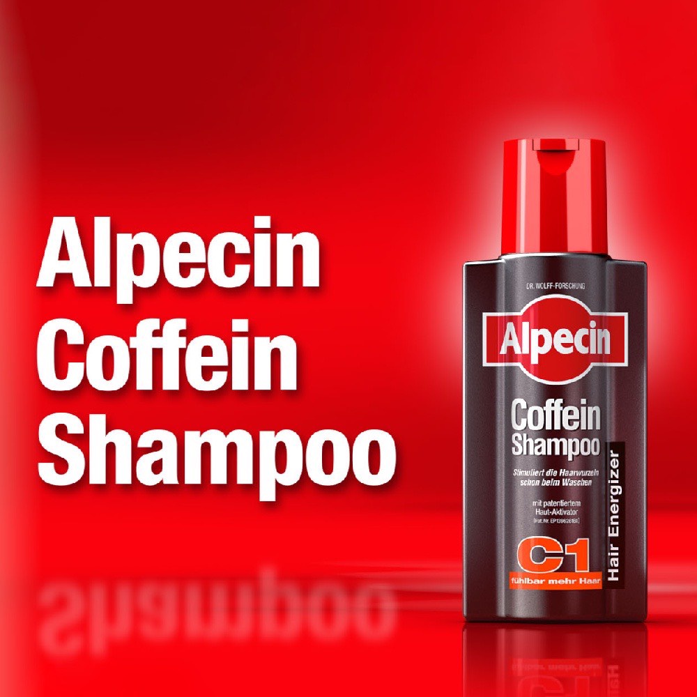 Alpecin C1咖啡因洗髮精 無矽靈 咖啡因洗髮露 掉髮