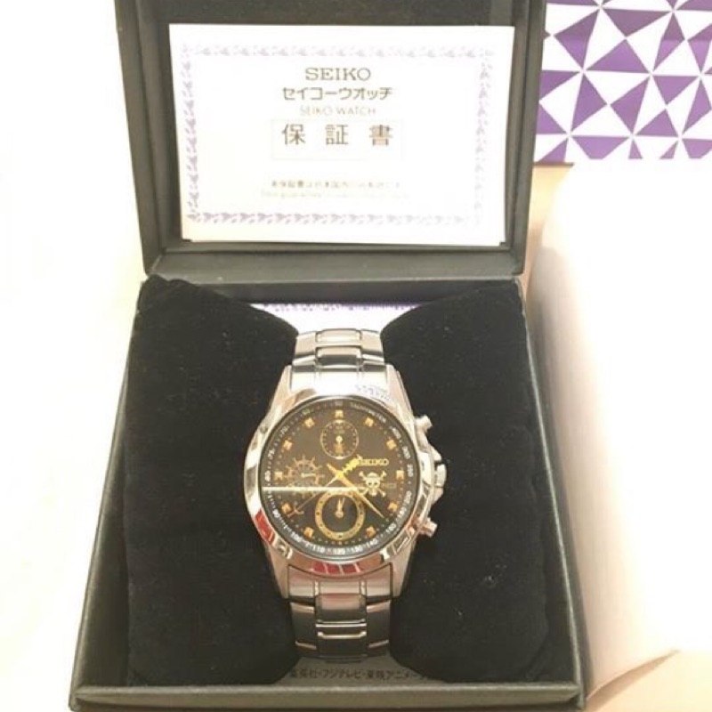 Seiko 海賊王 航海王 限定 手錶（二手、中古）