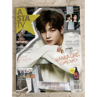 絕版/韓國雜誌ASTA TV KOREA 2017 12月號/李鐘碩/姜丹尼爾kang daniel /BTS防彈/韓星