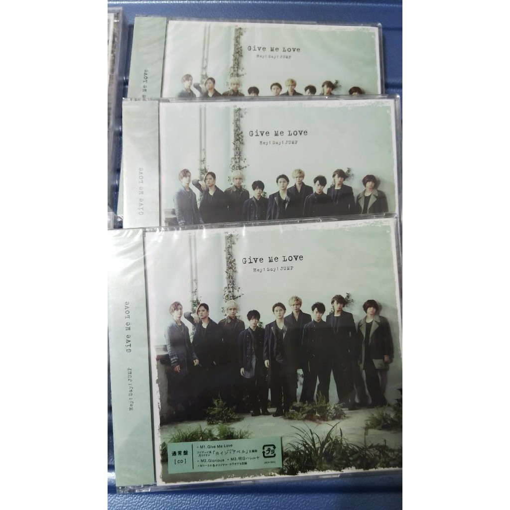 Hey Say Jump Give Me Love 日版單曲普通盤cd 蝦皮購物