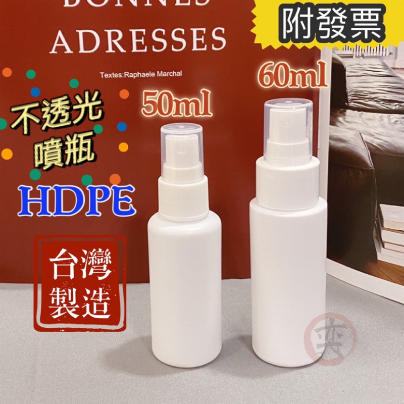 🔥限時特賣台灣製不透光高密度材質🔥50ml 60ml 噴頭  霧狀噴瓶 噴瓶 2號瓶 攜帶方便