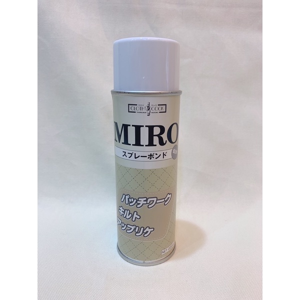 日本進口 MIRO縫紉拼布貼合噴膠 貼布 被子 專用噴劑