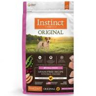 【Instinct原點】雞肉無穀小型犬配方11 lb(WDJ 狗飼料 無穀飼料 不含麩質 肉含量74%)