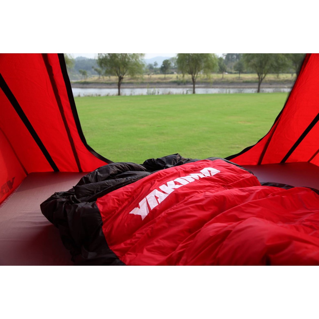【綠色工場】YAKIMA 羽絨睡袋 適用溫度: -5~5°C 冬季睡袋 露營睡袋 信封型睡袋 露營 登山 野營