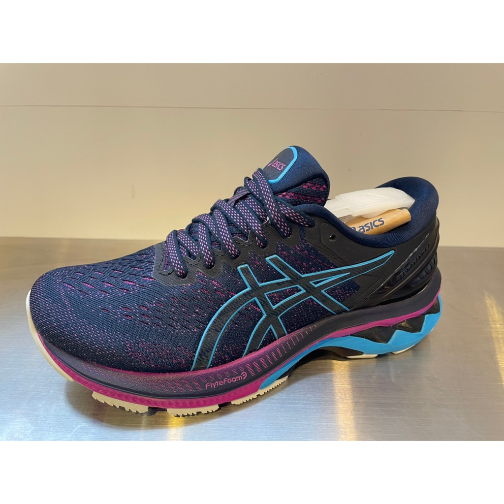 Asics Gel-kayano 27 D 女 慢跑鞋 運動 緩衝 避震 亞瑟士 藍 1012A713-401