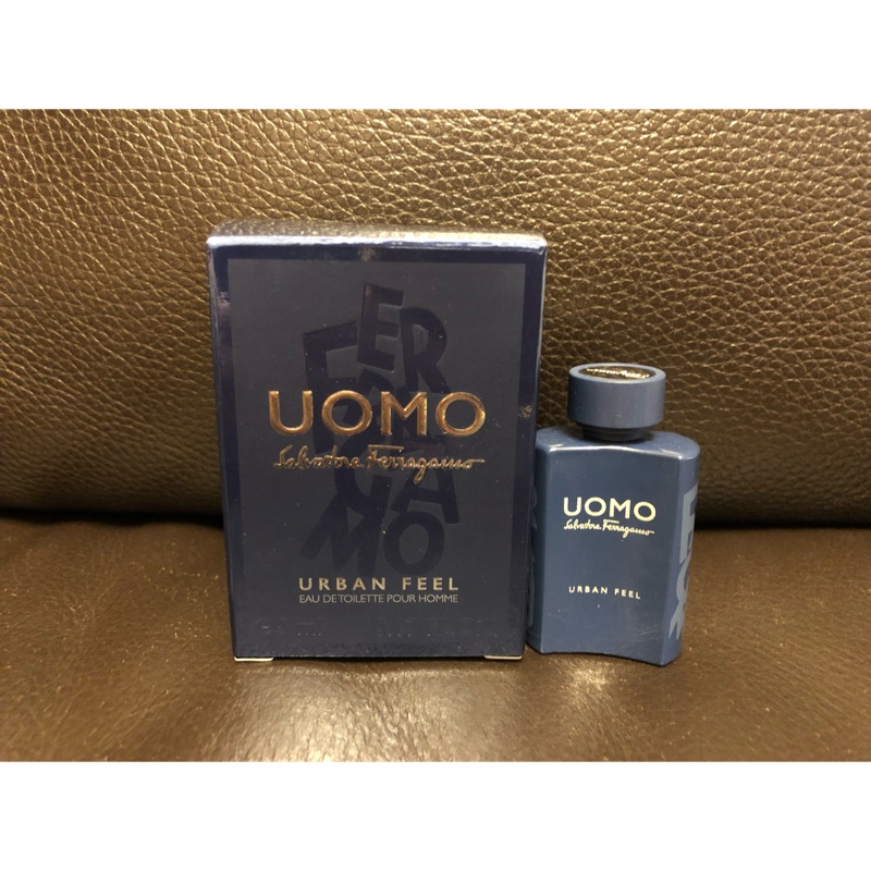 (盧亞公司貨) Salvatore Ferragamo 費洛加蒙 UOMO 菲拉格慕峰睿男性淡香水 小香水 5ML