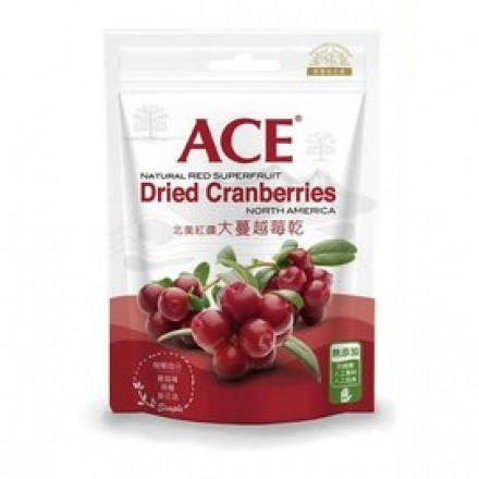 ACE北美紅鑽大蔓越莓乾 180g
